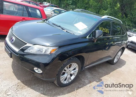 2010 Lexus Rx 450H z USA, uszkodzony, nr VIN JTJBC1BA4A2411934